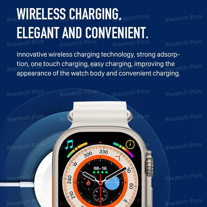 Foreign Trade Fashion Smart for Call Watch Social Digital Entertainment Heart Rate Monitoring Healthy Three-Ring Step