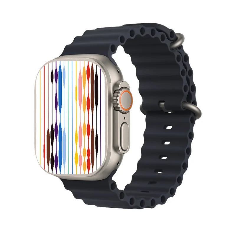 Foreign Trade Fashion Smart for Call Watch Social Digital Entertainment Heart Rate Monitoring Healthy Three-Ring Step