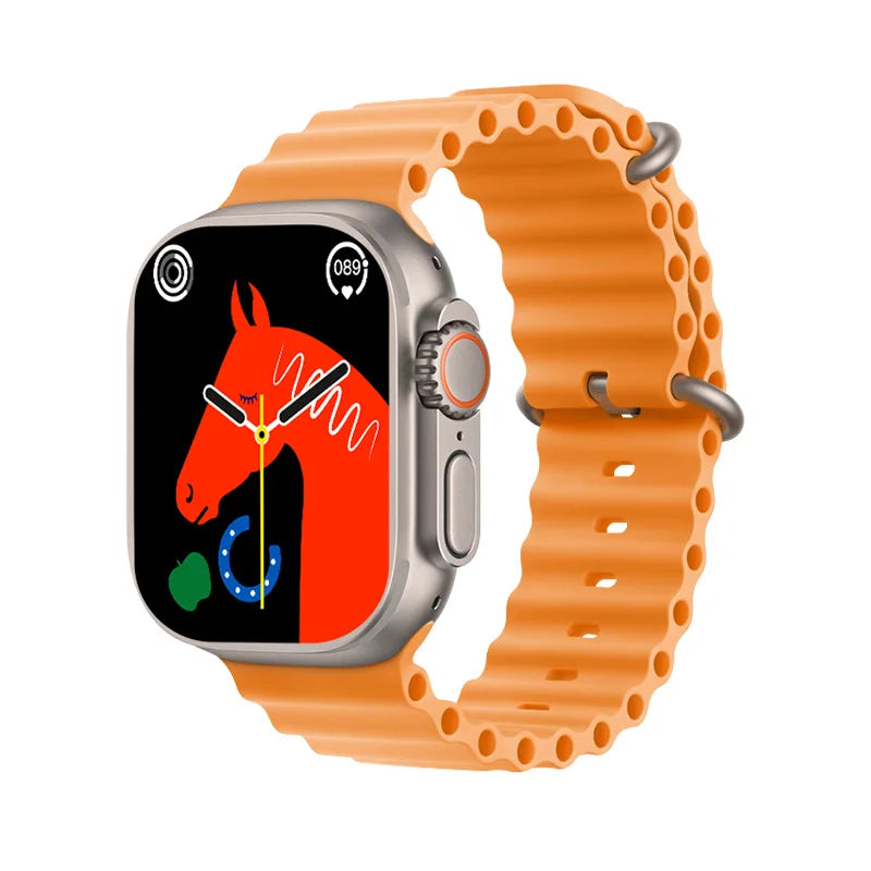 Foreign Trade Fashion Smart for Call Watch Social Digital Entertainment Heart Rate Monitoring Healthy Three-Ring Step
