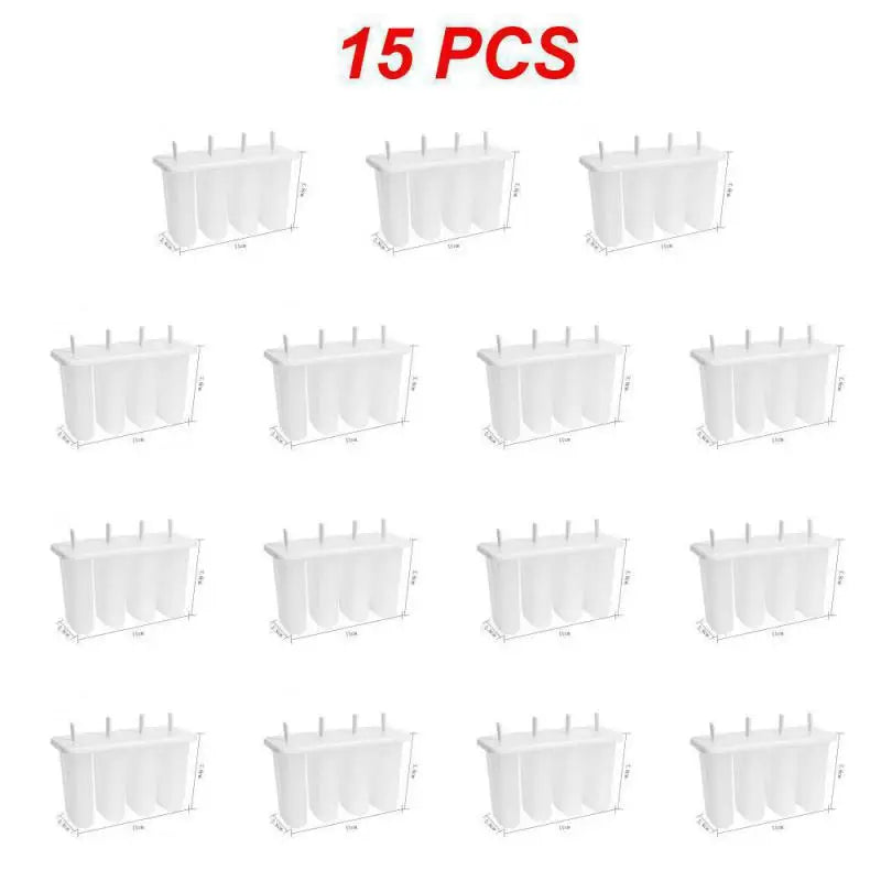 4 Even Old Popsicle Molds With Lids Household Childrens Cute Popsicle Ice Cream Mold Diy Homemade Ice Cream Ice Cream Mold