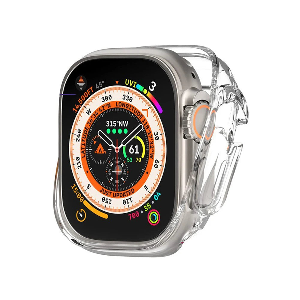TPU soft case compatible with Apple Watch 987654 Se Apple Watch Series 40mm 44mm 41mm 45mm 49mm Ultra case