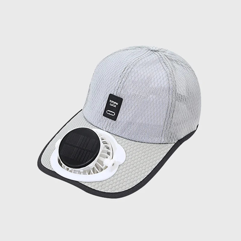 Summer adjustable solar hat with Solar Fan Women Men Breathable Sunhat USB Charging Fan Outdoor Sunhats Sunscreen Sunshade Hats