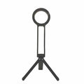 Mobile Phone Tripod Carabiner Mount For iPhone 14 15 16 17 Pro Max Dual-sided Magnetic Desktop Mount Phone Handle Holder Stand